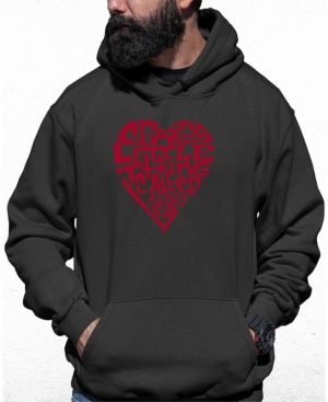 Men's Crazy Little Thing Called Love Word Art Hooded Sweatshirt