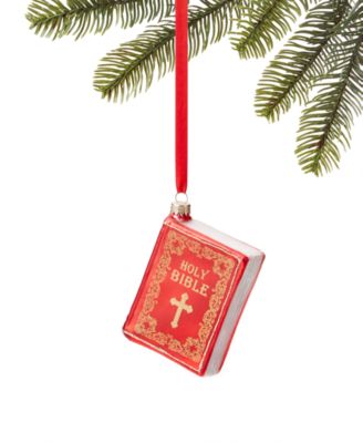 Holiday Lane - Renaissance Red Bible Ornament