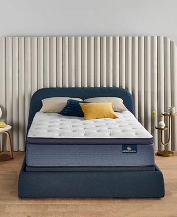 Serta - Perfect Sleeper Cozy Escape 15" Plush Pillow Top Mattress- Full