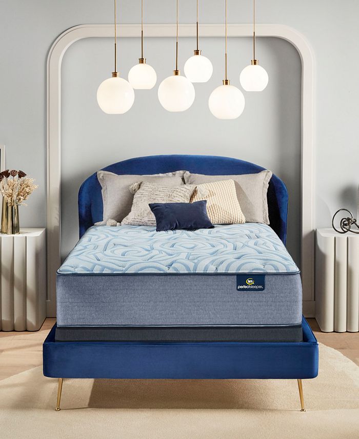 Serta - Perfect Sleeper Luminous Sleep 15" Medium Firm Mattress Set- Queen