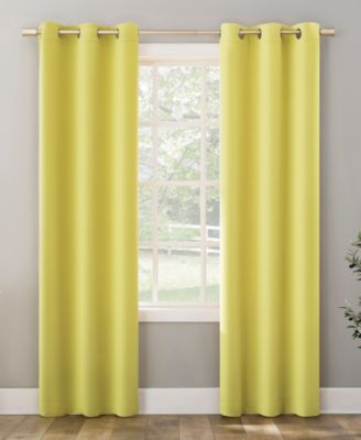 Riley Kids Bedroom Blackout Grommet Curtain Panel, 40" x 95