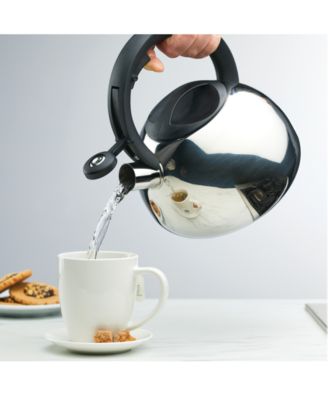Stainless Steel 2.3-Qt. Whistling Tea Kettle