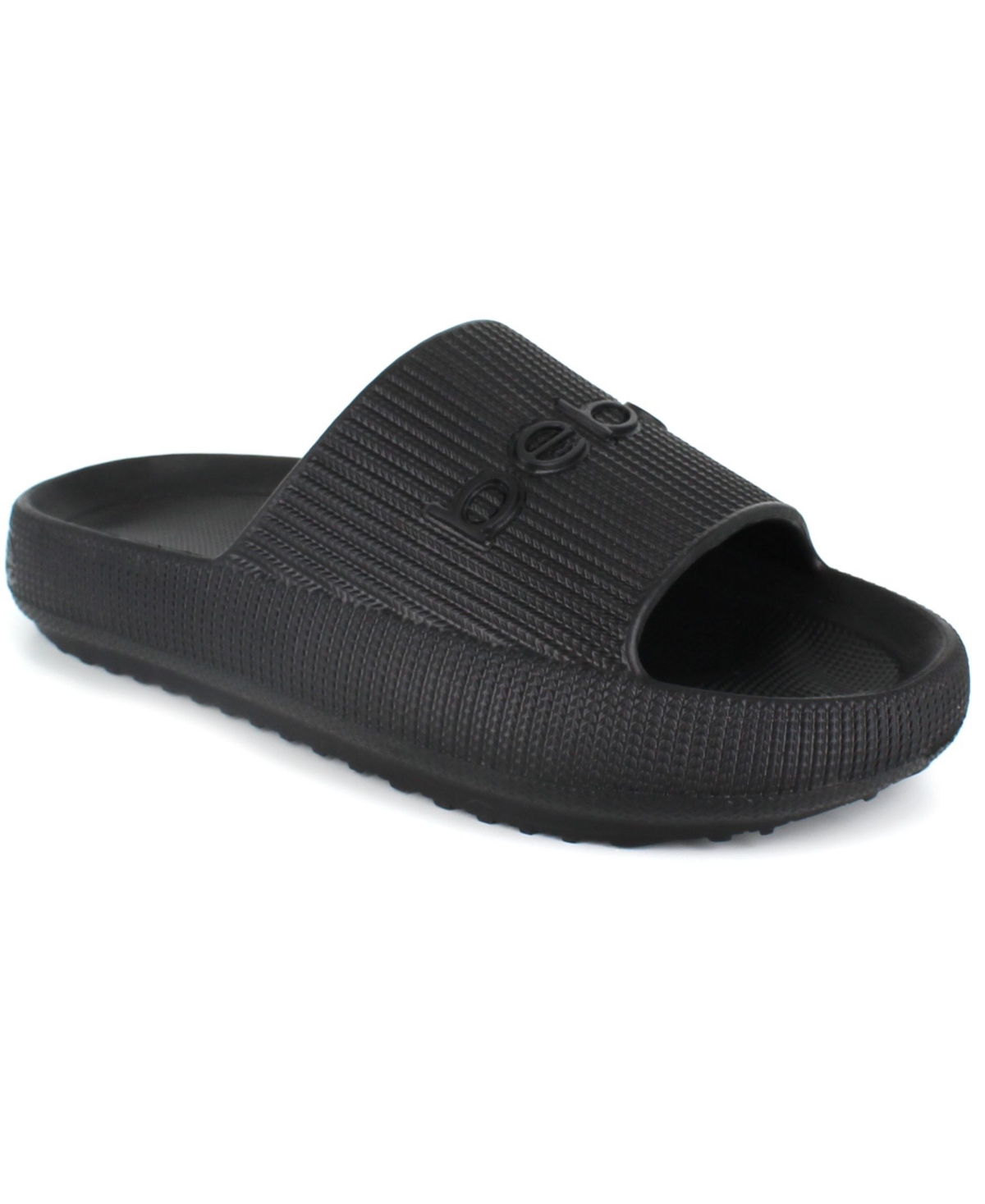 bebe Women s Malaga Pool Slide Flat Sandals Women s Shoes Smart