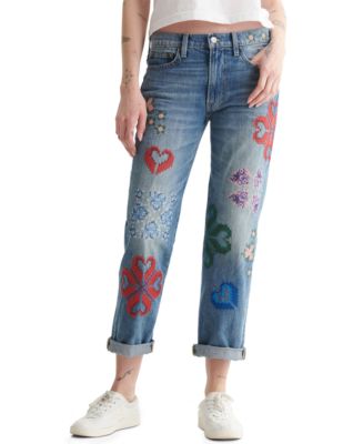 Spool + Lucky Embroidered Jeans, Sweet Lucky Brand Denim from