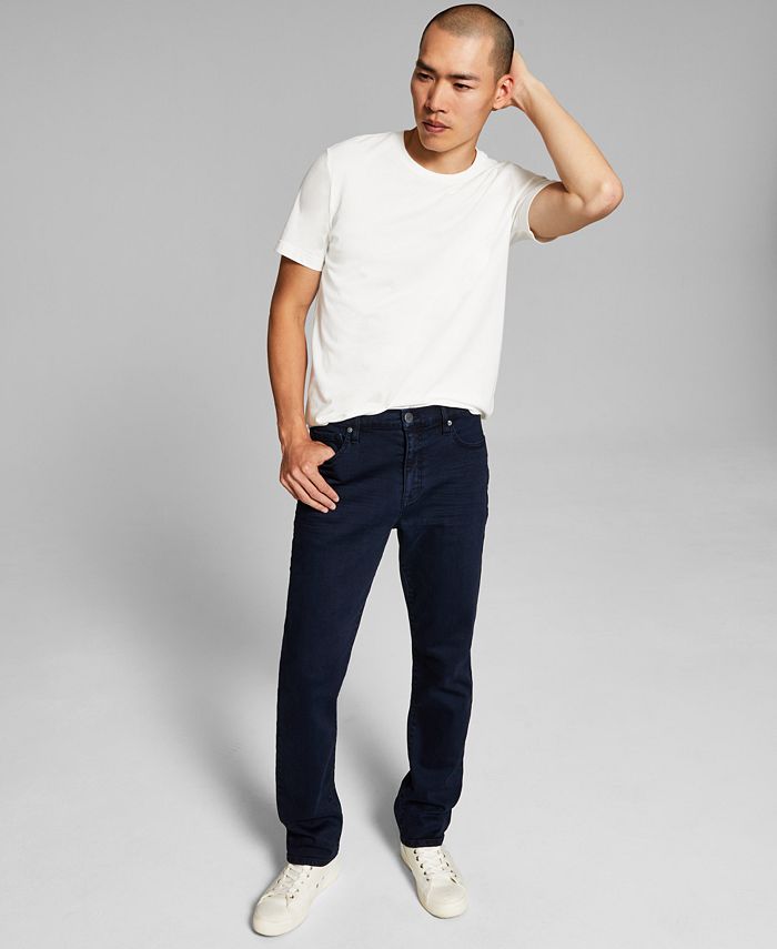 And Now This - Men's Straight-Fit Maximum Stretch Jeans