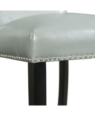 Pia Faux Leather Counter Height Side Chair Set