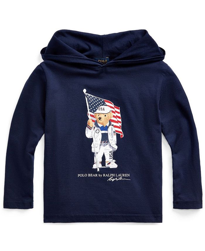 Macy's polo deals bear hoodie