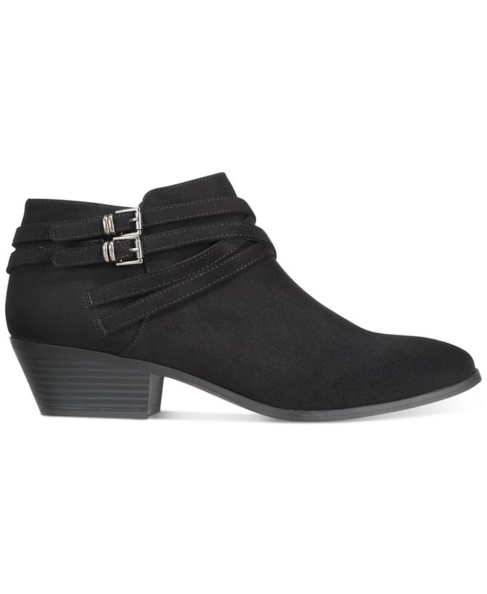 Style & Co Willoww Booties, Created for Macy's & Reviews - Booties ...