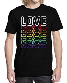 Men's Neon Love Graphic T-shirt