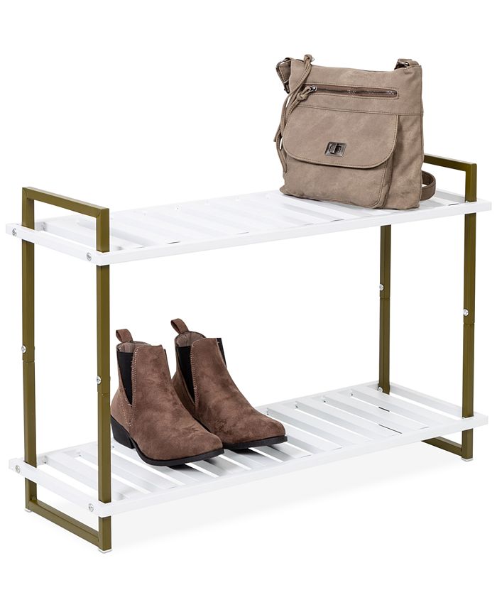 Honey Can Do 2Tier Tubular Metal Shoe Rack Macy's