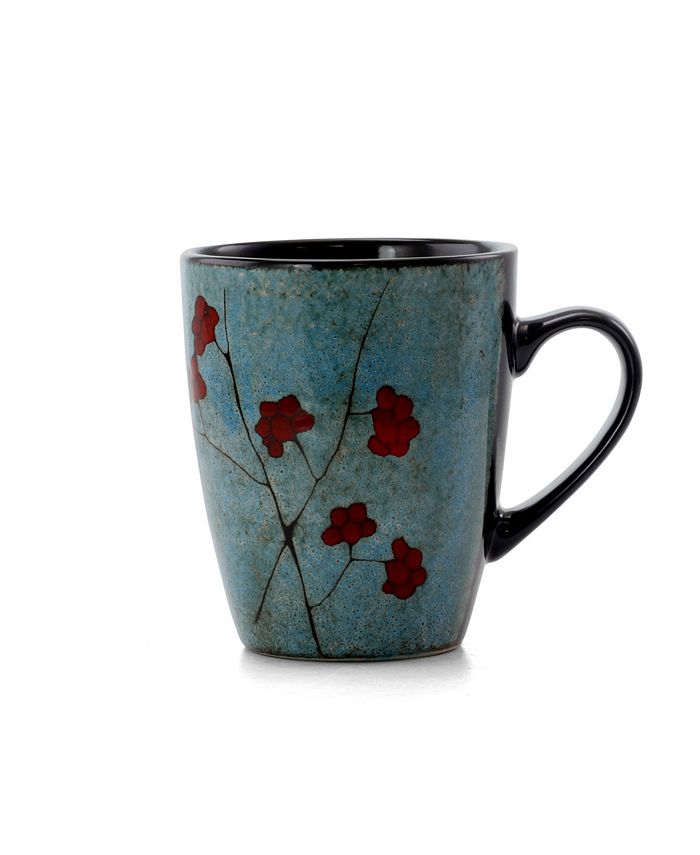 Elama Floral Accents Dinnerware Set of 16 Pieces Macy's