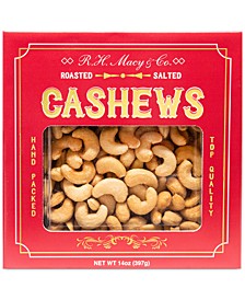 Roasted & Salted Cashews Holiday Gift Box, 14oz