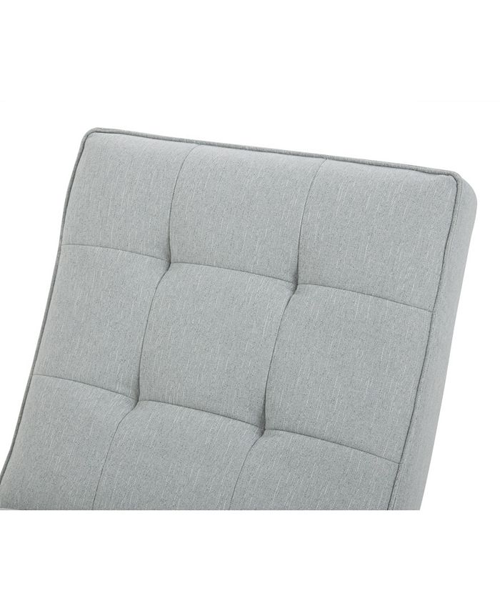 Kuka Home Kuka Fabric Accent Chair & Reviews Furniture Macy's