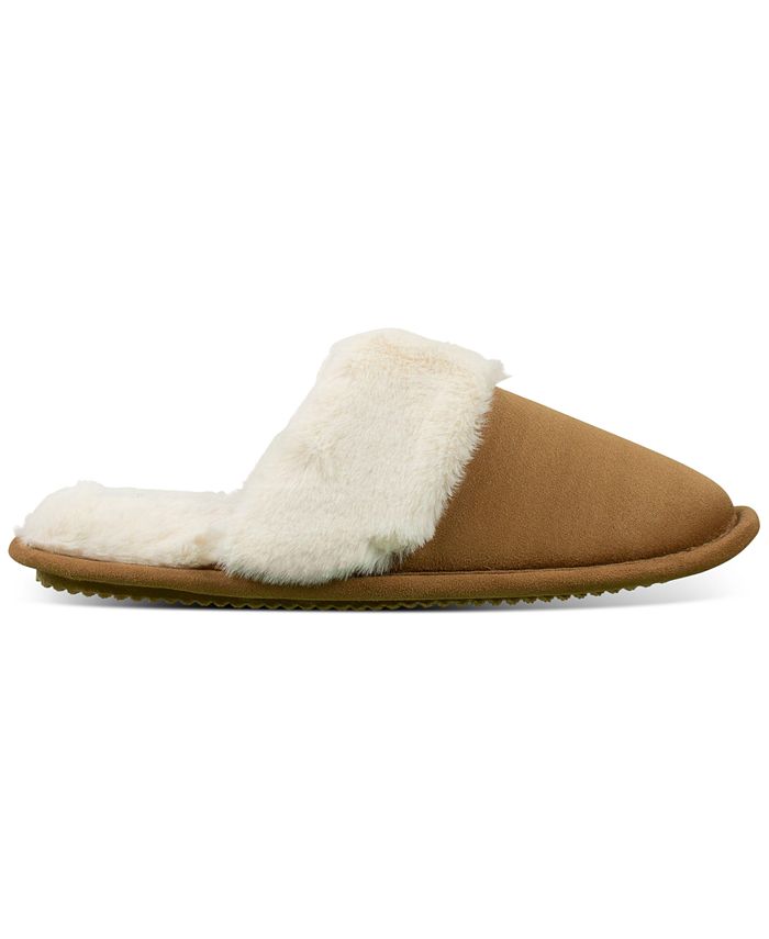 SG Company Izod Women's Faux-Fur Slippers & Reviews - Slippers - Shoes ...