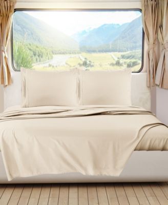 Premier 1800 Series Deep Pocket Bed 4 Piece Sheet Set, RV Queen