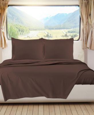 Premier 1800 Series Deep Pocket Bed 4 Piece Sheet Set, RV Queen