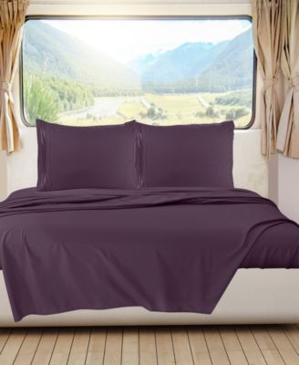 Premier 1800 Series Deep Pocket Bed 4 Piece Sheet Set, RV Queen