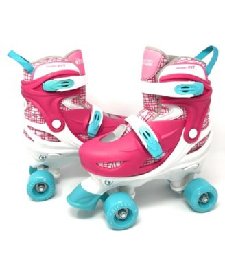 Chicago Girls Adjustable Quad Roller Skate 7pc Set - Size S (J10-J13)