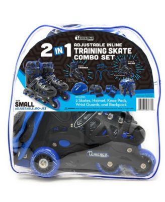 Chicago Adjustable Inline Training Skate 8pc Combo Set - Size S (J10-J13)