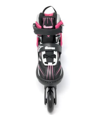 Girls Adjustable Inline Skates - Size L (5-9)