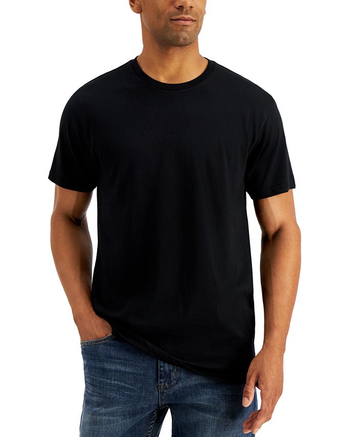 Alfani Men's Solid T-Shirt, Created for Macy's - Macy's