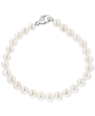 EFFY&reg; 3-Pc. Set Cultured Freshwater Pearl (6-1/2 mm) Collar Necklace, Bracelet, & Stud Earrings.