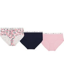 Big Girls Hipster Underwear, Set of 3 