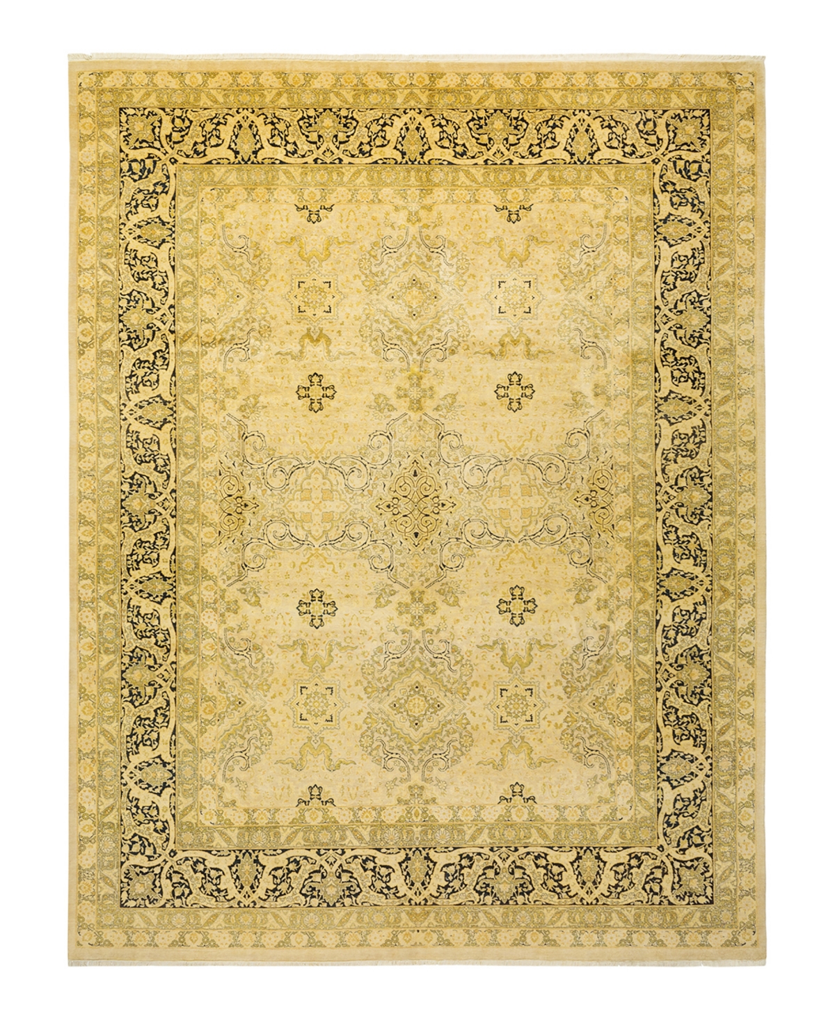 Closeout! Adorn Hand Woven Rugs Mogul M1381 9'3in x 12'3in Rectangle Area Rug - Sand