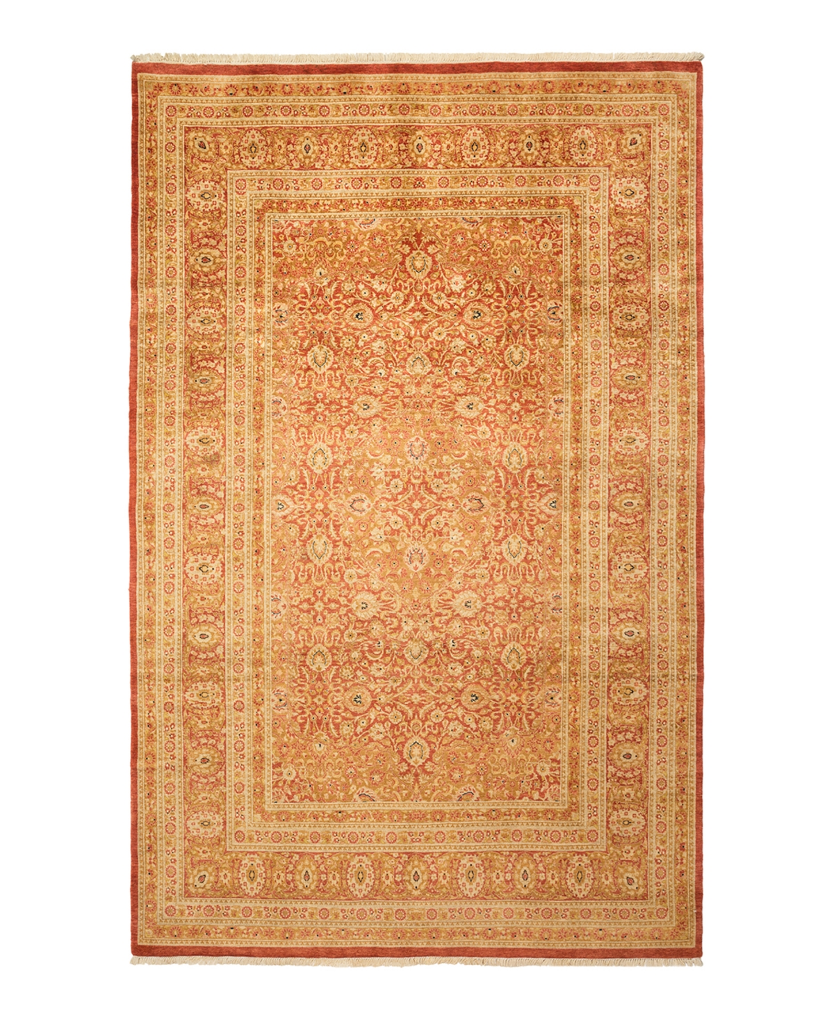 Closeout! Adorn Hand Woven Rugs Mogul M1289 6'2in x 9'7in Rectangle Area Rug - Rust