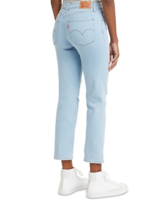 Levi's Women's 724 Straight-Leg Cropped Jeans & Reviews - Jeans ...