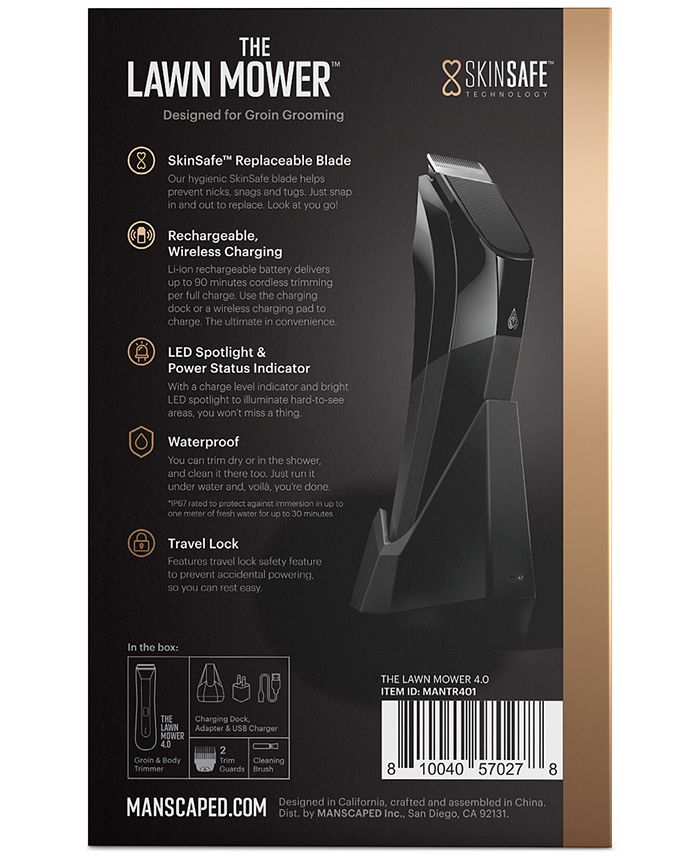 MANSCAPED™ The Lawn Mower 4.0 - Black Used and missing parts