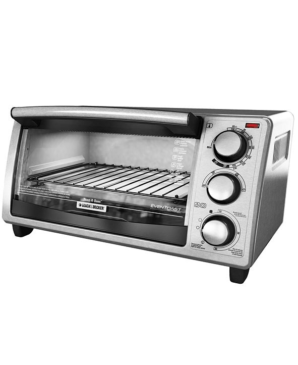 Black & Decker TO1373SSD 4 Slice Stainless Steel Toaster ...