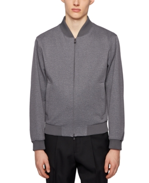 Boss Men's Blouson-Style Slim-Fit Jacket