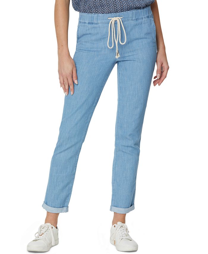 NYDJ Cotton Drawstring CuffedHem Pants Macy's