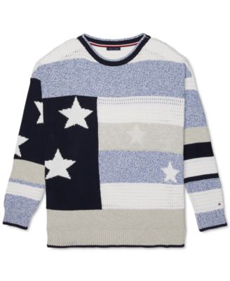 tommy hilfiger stars and stripes jumper