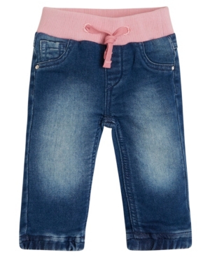 Guess Baby Girls Knit Denim Pull-On Jogger