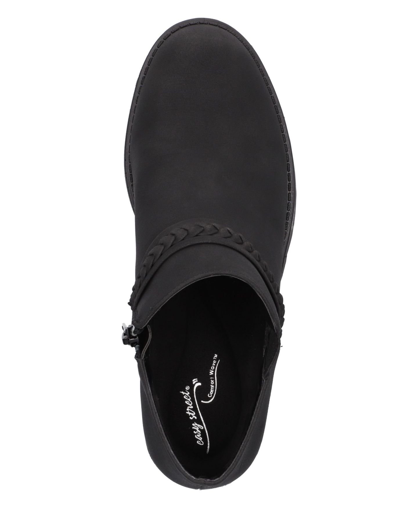 Женские ботинки Easy Street Jalia Comfort Booties, цвет: Чёрный — фото 4