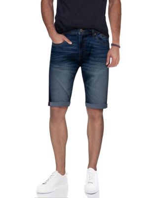 rolled up jean shorts mens