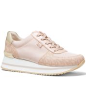 Michael Kors Pink Women's Sneakers Tennis Shoes - Macy's
