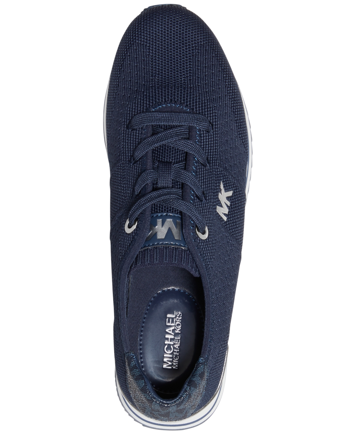 Michael Michael Kors Women's Monique Knit Trainer Lace-Up Running Sneakers