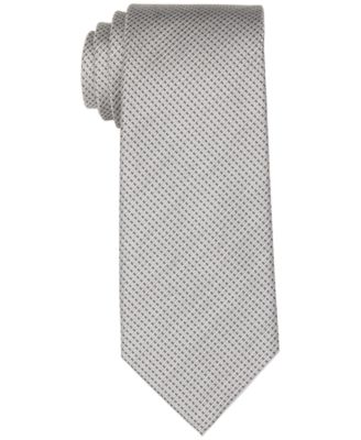 Calvin Klein - Men's Micro-Stitch Grid Necktie