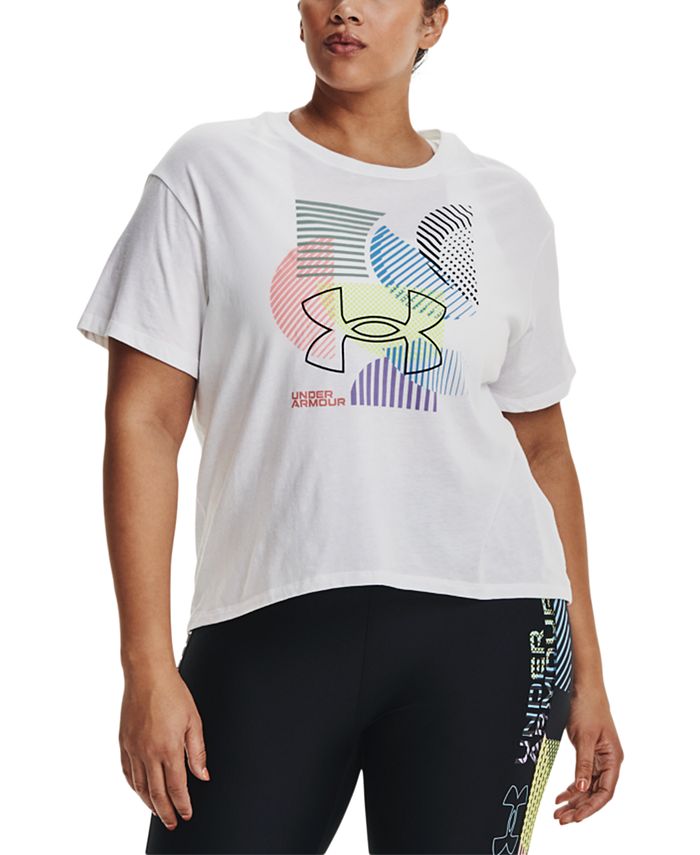 plus size under armour t shirts
