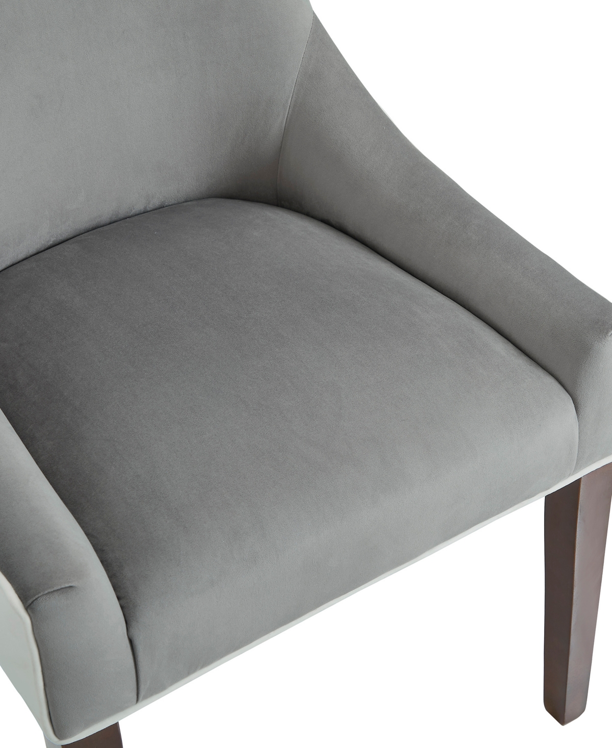 Comfort Pointe Jolie Upholstered Dining Chair In Gray