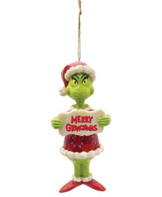 Jim Shore - Grinch Merry Grinchmas PVC Ornament