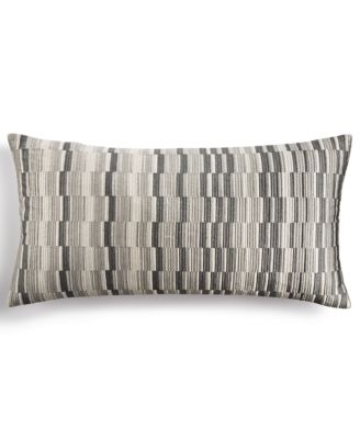 Hotel Collection - Broken Stripe 14X28 Decorative Pillow, Created for Macy's