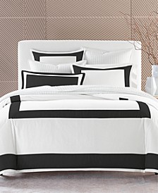 Colorblock Supima Cotton Duvet Cover, Full/Queen, Created for Macy's