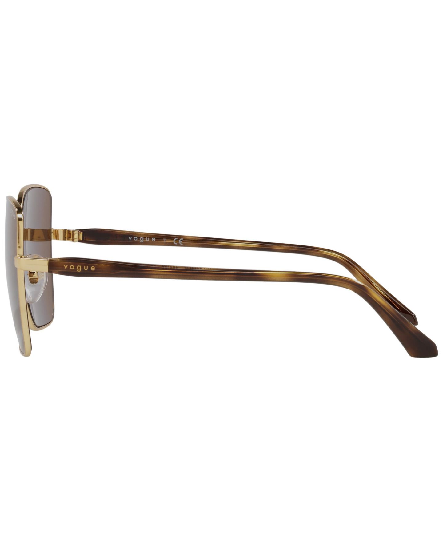 Женские солнцезащитные очки Vogue Eyewear Sunglasses, VO4199S 58, цвет: Золотой / Коричневый градиентный — фото 8