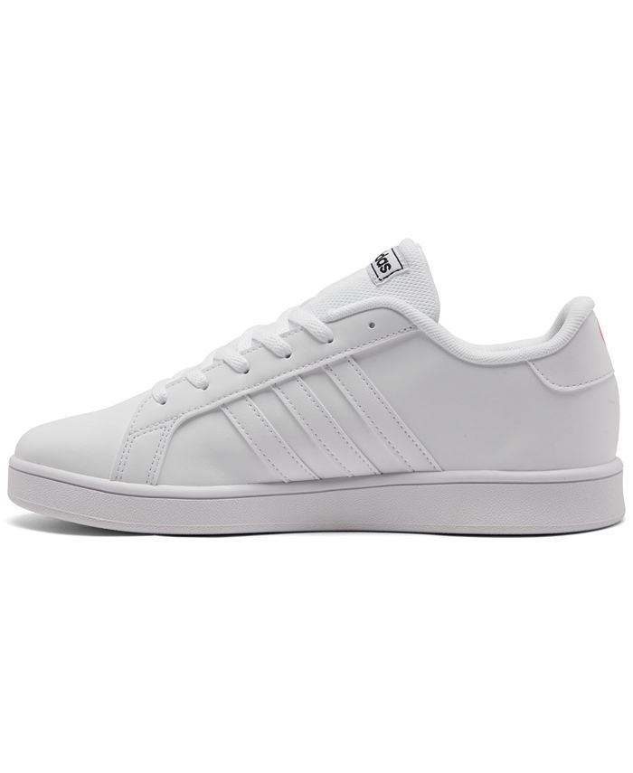 adidas Big Kids Grand Court Casual Sneakers from Finish Line - Macy's