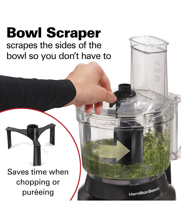 Hamilton Beach 10Cup Food Processor with Bowl Scraper Macy's