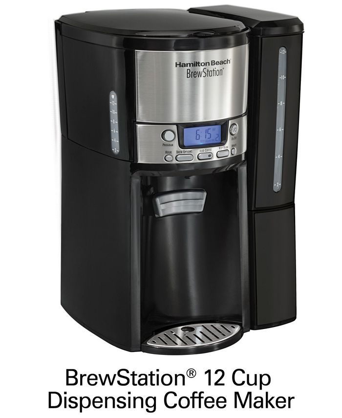 Hamilton Beach BrewStation 12Cup Dispensing Coffeemaker Macy's